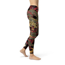 Load image into Gallery viewer, Womens Dragon Leggings