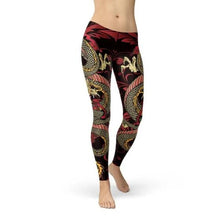Load image into Gallery viewer, Womens Dragon Leggings