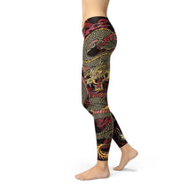 Load image into Gallery viewer, Womens Dragon Leggings